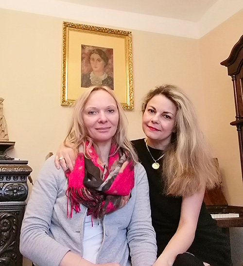 Michaela Hrachovcová a Marta Tauberová
